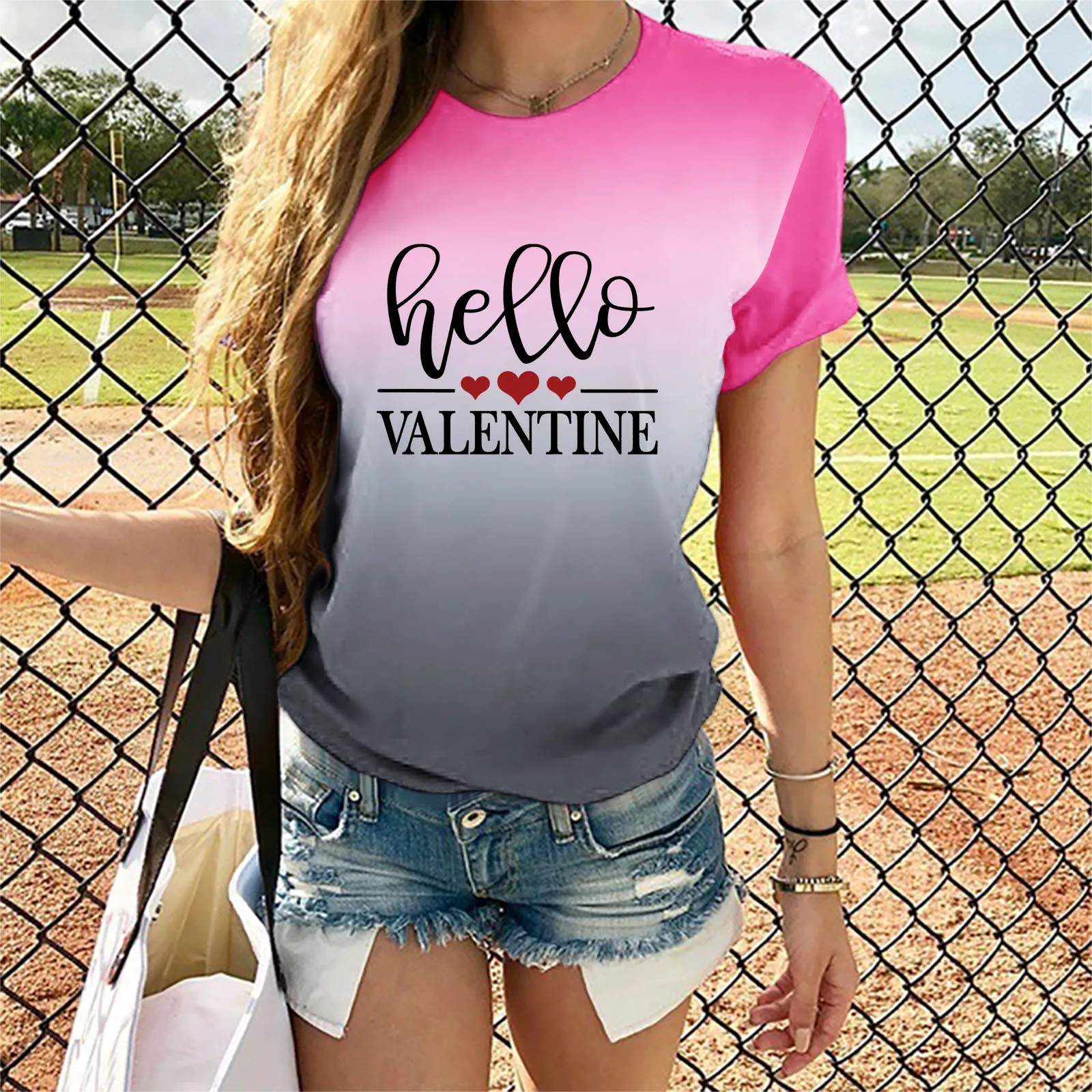 Shirts Print Love For Couples Valentine's Short Day Couples Tops Married Shirts Gifts Gradient Womens T-shirt Mocks for Women
Shirts Print Love For Couples Valentine's Short Day Couples Tops Married Shirts Gifts Gradient Womens T-shirt Mocks for Women