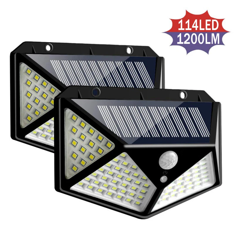 Уличная садовая Светодиодная лампа на солнечной батарее, 2 шт., индукционные настенные лампы с человеческим телом, Четырехсторонние светоди... 
Уличная садовая Светодиодная лампа на солнечной батарее, 2 шт., индукционные настенные лампы с человеческим телом, Четырехсторонние светоди...