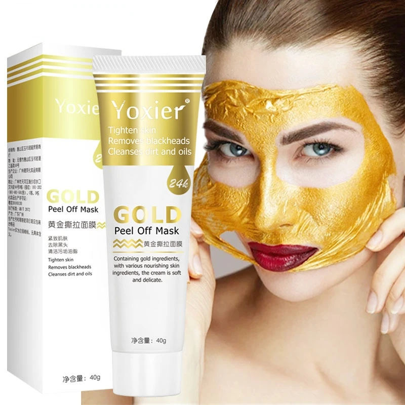 40g Gold Peel Off Mask Remove Blackheads Acne Exfoliating Deep Cleansing Oil Control Nourish Lifting Firming Brighten Skin Care
40g Gold Peel Off Mask Remove Blackheads Acne Exfoliating Deep Cleansing Oil Control Nourish Lifting Firming Brighten Skin Care