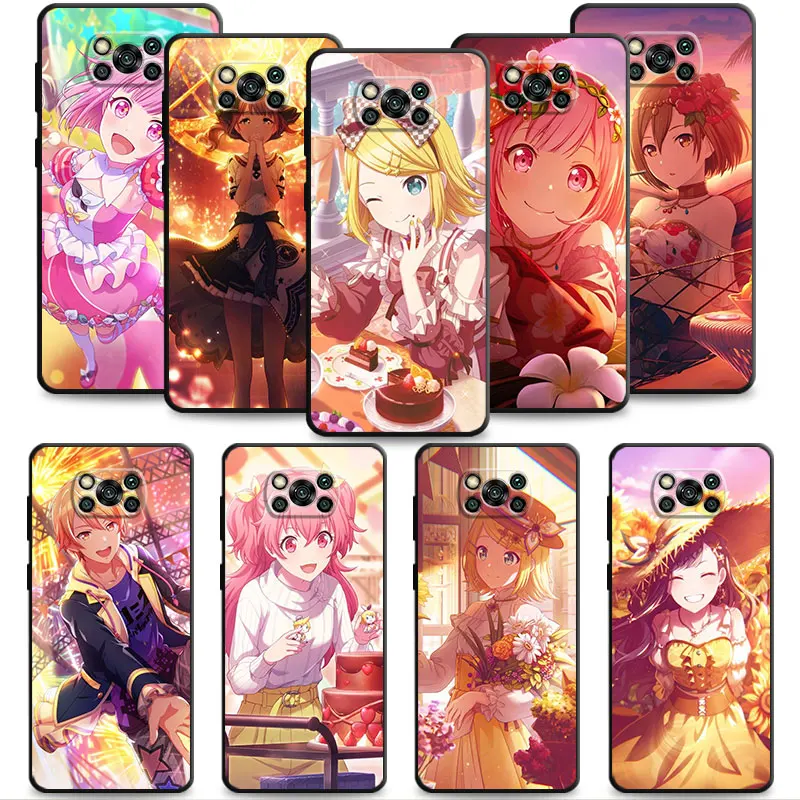For Xiaomi MI 11 Lite 11T 5G POCO X4 Pro POCO X3 NFC 12 POCO M3 Pocophone F1 9T Phone Coque Magical Anime Project Sekai
For Xiaomi MI 11 Lite 11T 5G POCO X4 Pro POCO X3 NFC 12 POCO M3 Pocophone F1 9T Phone Coque Magical Anime Project Sekai