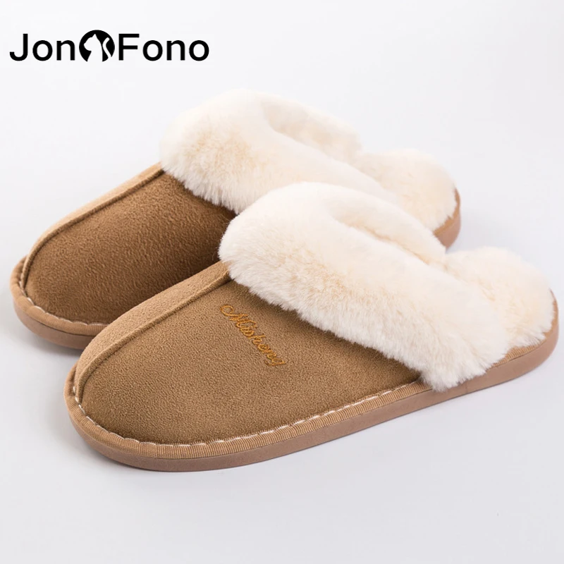 JonoFono 2023 New Woman'S Slippers Plush Fur Warm Winter Couple Shoes Sweet Warm House Indoor Slippers Ladies Footwear
JonoFono 2023 New Woman'S Slippers Plush Fur Warm Winter Couple Shoes Sweet Warm House Indoor Slippers Ladies Footwear