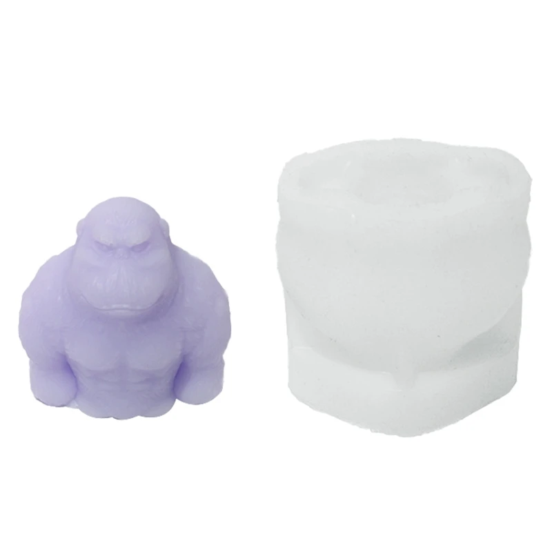 3D Chimpanzees Candle Silicone Mold for Handmade Desktop Decor Gypsum Epoxy Resin Aroma Candle Mould for Home Decoration
3D Chimpanzees Candle Silicone Mold for Handmade Desktop Decor Gypsum Epoxy Resin Aroma Candle Mould for Home Decoration