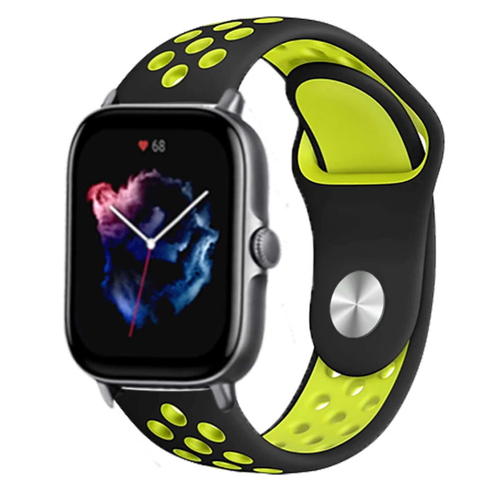 20mm/22mm Silicone band For Amazfit GTS/2/2e/GTS2 Mini/GTR 3/Pro 47mm/GTR2/2e/stratos 2/3 Sport Watch Bracelet Amazfit bip strap
20mm/22mm Silicone band For Amazfit GTS/2/2e/GTS2 Mini/GTR 3/Pro 47mm/GTR2/2e/stratos 2/3 Sport Watch Bracelet Amazfit bip strap