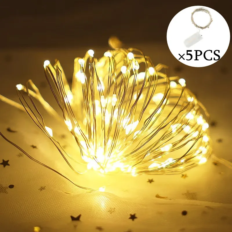 Christmas Decoration for Home Fairy Light Garden Outdoor Wedding Holiday Party Decoration 5Pcs 5M LED Copper Wire String Lights
Christmas Decoration for Home Fairy Light Garden Outdoor Wedding Holiday Party Decoration 5Pcs 5M LED Copper Wire String Lights