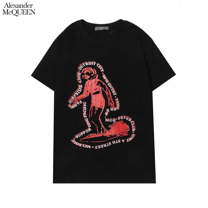 MCQUEEN Unisex Tees Men's and Women's Cartoon Printed Round Neck Short Sleeve All-match T-shirt S-4XL
MCQUEEN Unisex Tees Men's and Women's Cartoon Printed Round Neck Short Sleeve All-match T-shirt S-4XL