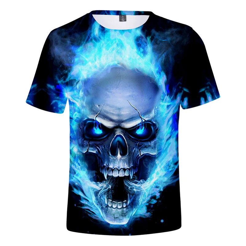 3D Blue Flame Skull Head T-shirt Sport Hip Hop Men Women T Shirts Tops O-neck Short Sleeve Unisex T-shirts Tee Shirt Clothes 4XL
3D Blue Flame Skull Head T-shirt Sport Hip Hop Men Women T Shirts Tops O-neck Short Sleeve Unisex T-shirts Tee Shirt Clothes 4XL