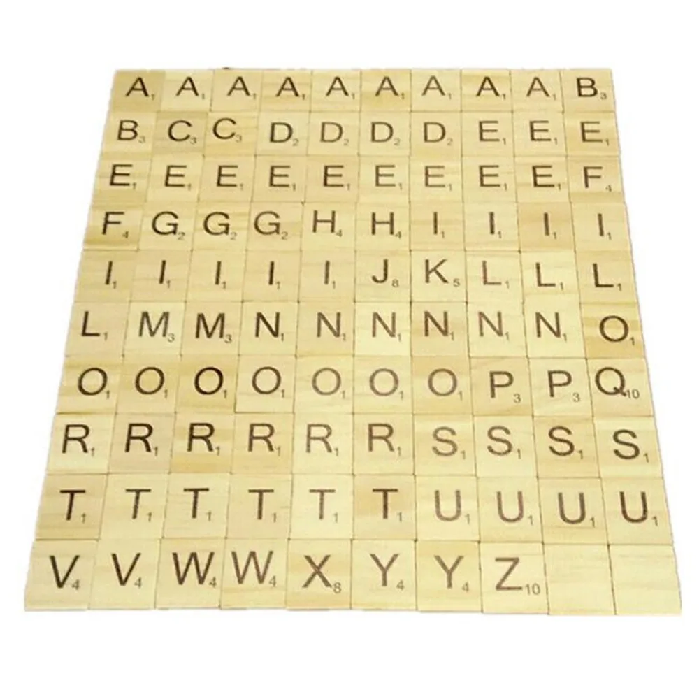 100Pcs/Set Kids Diy Wooden Alphabet Crafts Educational Letters Craft Jigsaw Puzzles Toys For Children Hot Sale
100Pcs/Set Kids Diy Wooden Alphabet Crafts Educational Letters Craft Jigsaw Puzzles Toys For Children Hot Sale