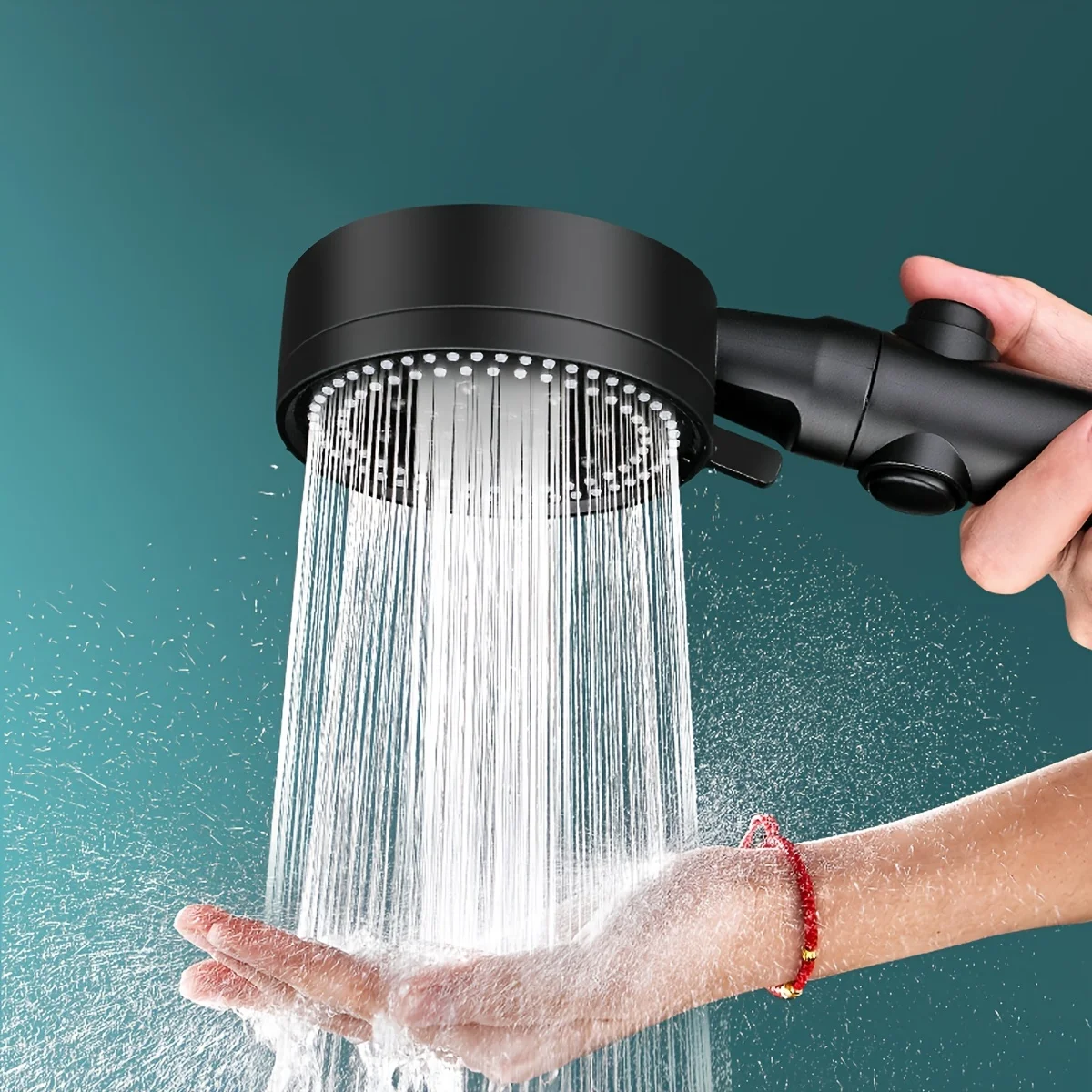 High-Pressure Shower Head Multi-Functional Hand Held Sprinkler 5 Modes, 360°Adjustable Hydro Jet Shower Head With Pause Switch
High-Pressure Shower Head Multi-Functional Hand Held Sprinkler 5 Modes, 360°Adjustable Hydro Jet Shower Head With Pause Switch