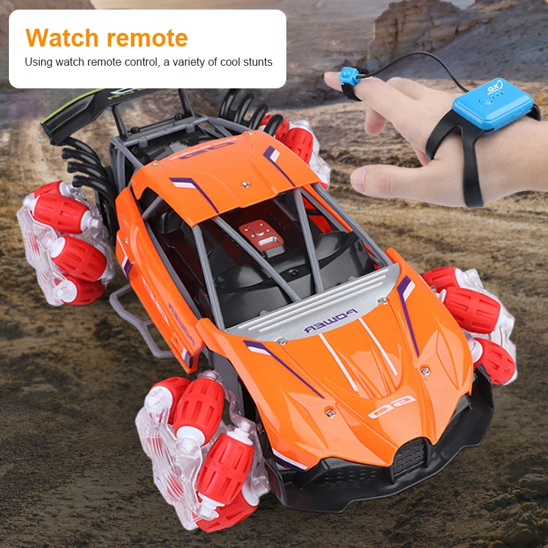 2.4G Gesture Induction Remote Control Toy Car Super High Speed Electric Remote Control Climbing Car Watch Remote Car RC Toys
2.4G Gesture Induction Remote Control Toy Car Super High Speed Electric Remote Control Climbing Car Watch Remote Car RC Toys