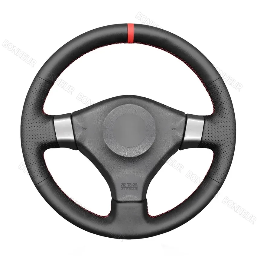 

Hand Sew Black Artificial Leather Car Steering Wheel Cover for Nissan 200SX S15 2001-2002 Silvia Skyline R34 GTR GT-R 1998-2001