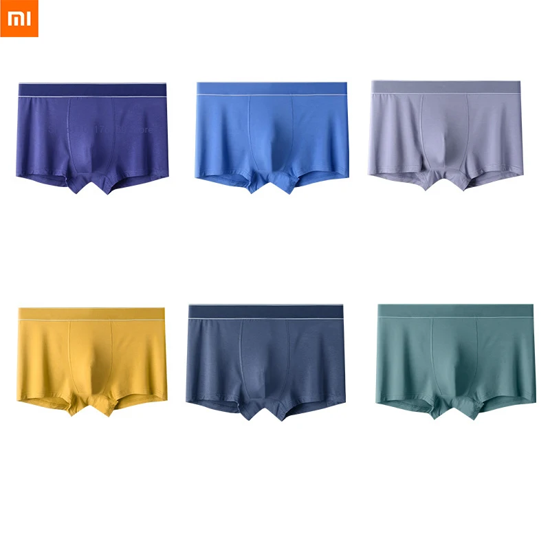 3pcs Xiaomi Youpin 2022 New 60 Lenzing Modal Men's Underwear Ming Tendon Mid-waist Solid Color Boxer Briefs Men
3pcs Xiaomi Youpin 2022 New 60 Lenzing Modal Men's Underwear Ming Tendon Mid-waist Solid Color Boxer Briefs Men