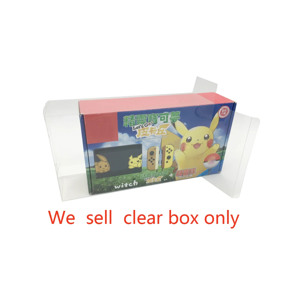 Прозрачная коробка для хранения домашних животных для Switch Pikachu Ограниченная серия Ibrahimovic Покемон Ограниченная Коллекция чехол
Прозрачная коробка для хранения домашних животных для Switch Pikachu Ограниченная серия Ibrahimovic Покемон Ограниченная Коллекция чехол