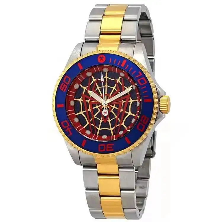 Iron Man Spider Man Metal strap quartz movement trendy watch cosplay anime
Iron Man Spider Man Metal strap quartz movement trendy watch cosplay anime