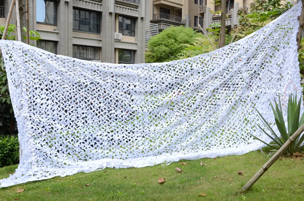 LOOGU 2.5M Military Camouflage Net White Reinforced for Garden Decoration Sun Shelter Outdoor Awning Terrace Patio Shading Camo
LOOGU 2.5M Military Camouflage Net White Reinforced for Garden Decoration Sun Shelter Outdoor Awning Terrace Patio Shading Camo
