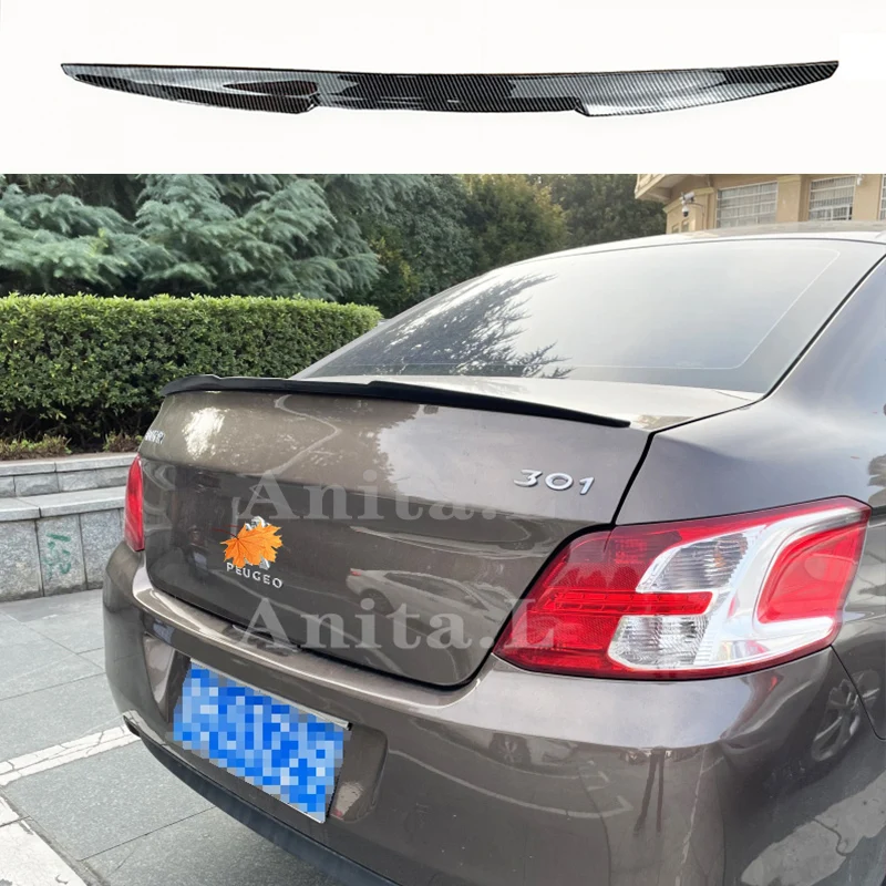 For Peugeo 301 Spoiler 2014 2016 2018 Year Sedan PU Plastic Carbon Look Black Peugeot Car Rear Wing Body Kit Accessories Styling
For Peugeo 301 Spoiler 2014 2016 2018 Year Sedan PU Plastic Carbon Look Black Peugeot Car Rear Wing Body Kit Accessories Styling