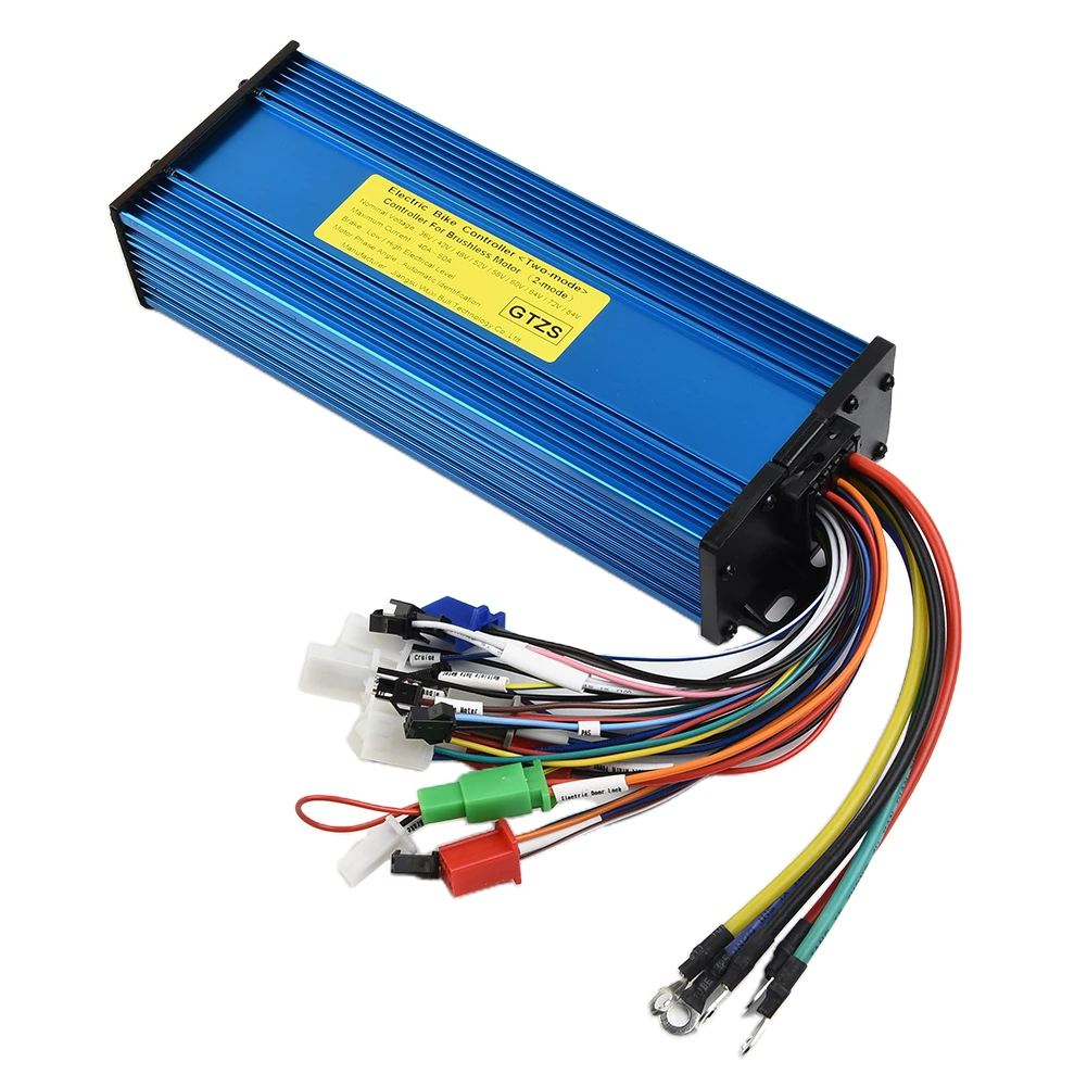 Electric Bicycle Controller E-Bike Controller High Quality Brushless Controller 1500W 48V/60V/72V 45A for E Bike E Scooter
Electric Bicycle Controller E-Bike Controller High Quality Brushless Controller 1500W 48V/60V/72V 45A for E Bike E Scooter