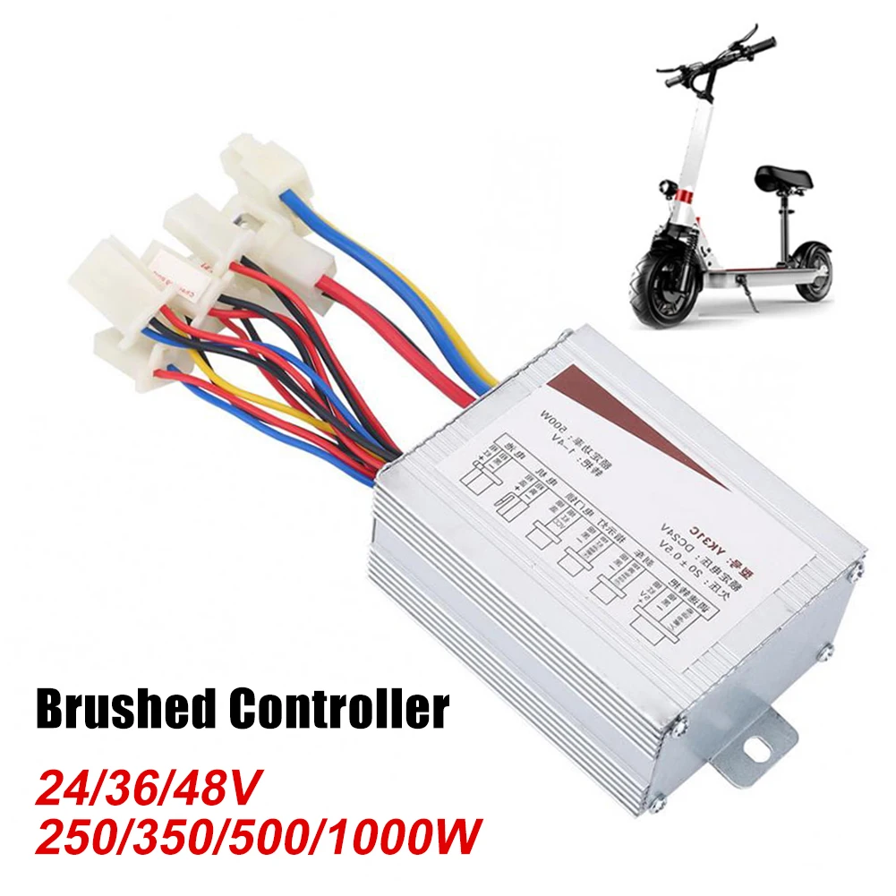 Electric Bike Motor Brushed Controller Accessories 24V/36V/48V 250/350/500W/1000W DC Electric Bicycle Scooter Ebike Controller
Electric Bike Motor Brushed Controller Accessories 24V/36V/48V 250/350/500W/1000W DC Electric Bicycle Scooter Ebike Controller