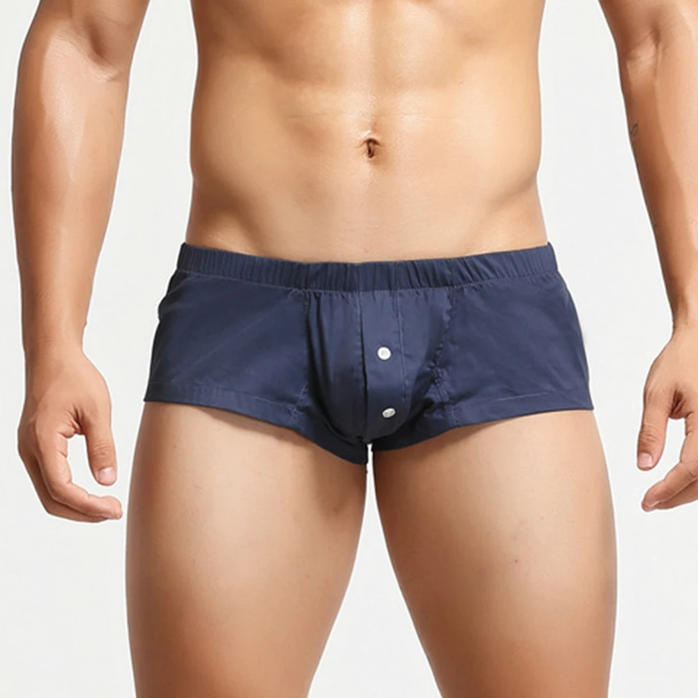 Low Waist U Convex Male Panties Home Pajamas Men Boxer Shorts Big Peni Button Pouch Loose Lounge Sleeping Bottoms A50
Low Waist U Convex Male Panties Home Pajamas Men Boxer Shorts Big Peni Button Pouch Loose Lounge Sleeping Bottoms A50