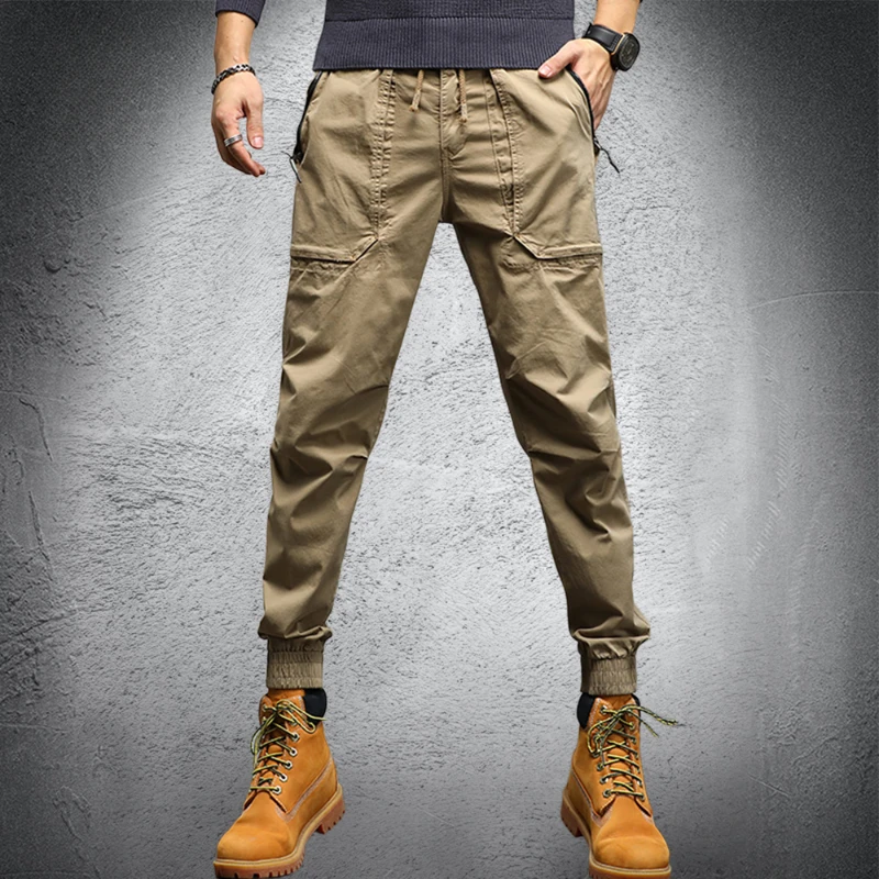 Jogger Pants Men's Military Tactical Washed Overalls Autumn New Loose Work Casual Long Pant Cargo Pants Men Trousers Khaki Black
Jogger Pants Men's Military Tactical Washed Overalls Autumn New Loose Work Casual Long Pant Cargo Pants Men Trousers Khaki Black