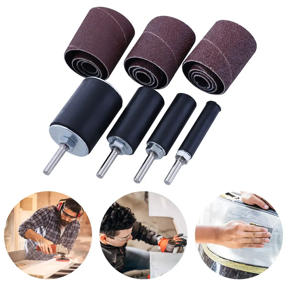 16pcs Grinding Woodworking For Drill DIY Universal Mandrels Buffing Sanding Drum Set With Sleeves Polishing Rotary Tools Bands
16pcs Grinding Woodworking For Drill DIY Universal Mandrels Buffing Sanding Drum Set With Sleeves Polishing Rotary Tools Bands