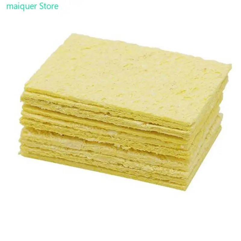 5pcs 5x3.5cm Universal Soldering Iron Replacement Sponges Pads Solder Iron Tip Cleaner Yellow Cleaning Sponge absorbent
5pcs 5x3.5cm Universal Soldering Iron Replacement Sponges Pads Solder Iron Tip Cleaner Yellow Cleaning Sponge absorbent