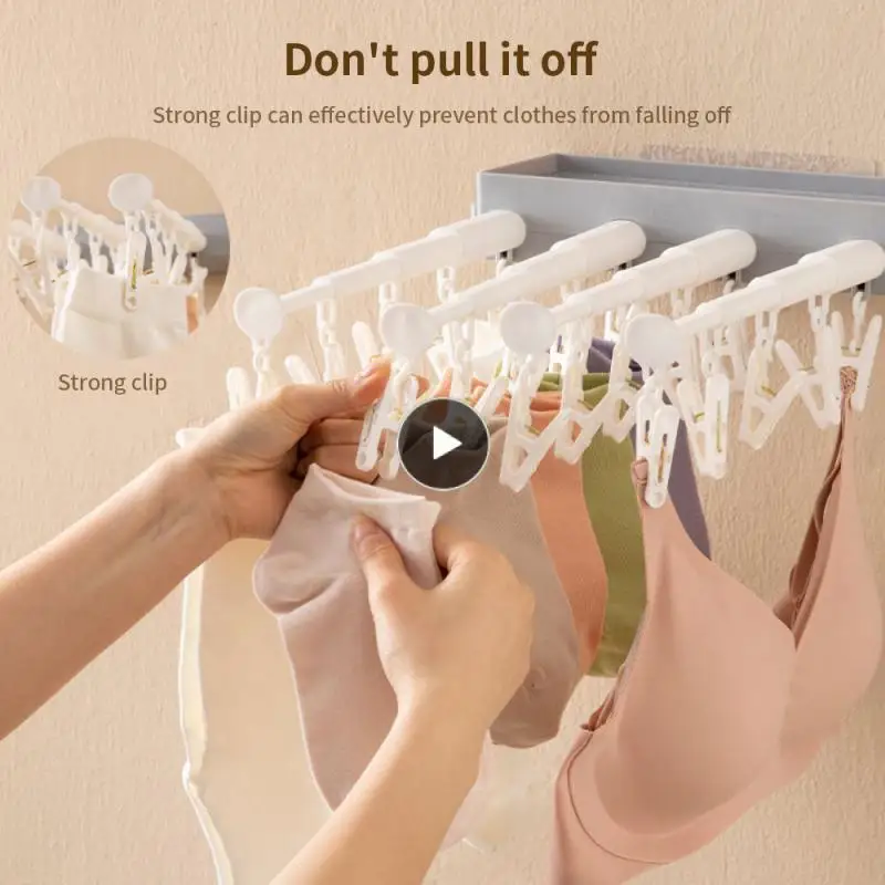 Simple Design Drying Holder Wall-mounted Windproof Underwear Drying Holder Large Capacity Retractable Non-perforated Drying Rack
Simple Design Drying Holder Wall-mounted Windproof Underwear Drying Holder Large Capacity Retractable Non-perforated Drying Rack