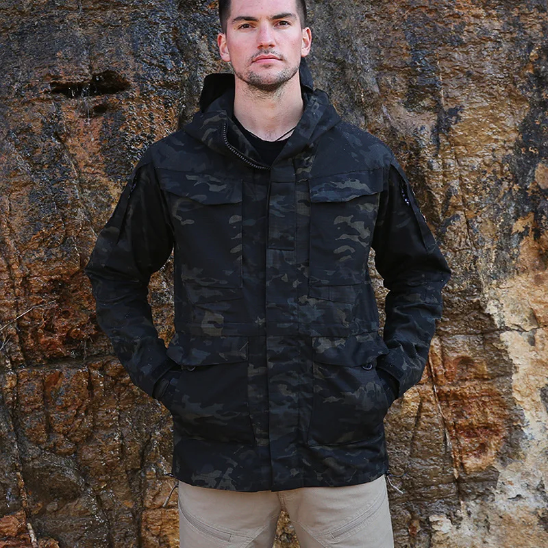 Men's Tactical Jackets Military Waterproof Windbreaker Jacket Hooded Coat Outdoor Fishing Trekking Hiking Jackets Male
Men's Tactical Jackets Military Waterproof Windbreaker Jacket Hooded Coat Outdoor Fishing Trekking Hiking Jackets Male