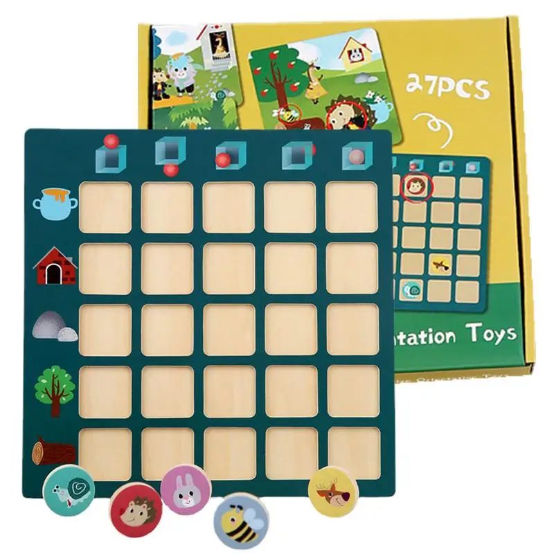 Fun Cartoon Children Educational Wooden Toys Spatial Thinking Logic Training Find Orientation Azimuth Directions Puzzle Game
Fun Cartoon Children Educational Wooden Toys Spatial Thinking Logic Training Find Orientation Azimuth Directions Puzzle Game