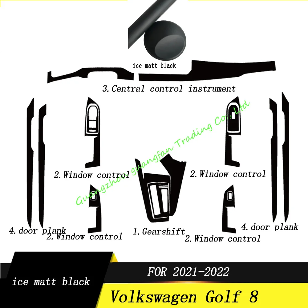 For Volkswagen Golf 8 2020-2021 Self Adhesive Car Stickers Carbon Fiber Vinyl Central control panel Decals Styling Accessories
For Volkswagen Golf 8 2020-2021 Self Adhesive Car Stickers Carbon Fiber Vinyl Central control panel Decals Styling Accessories