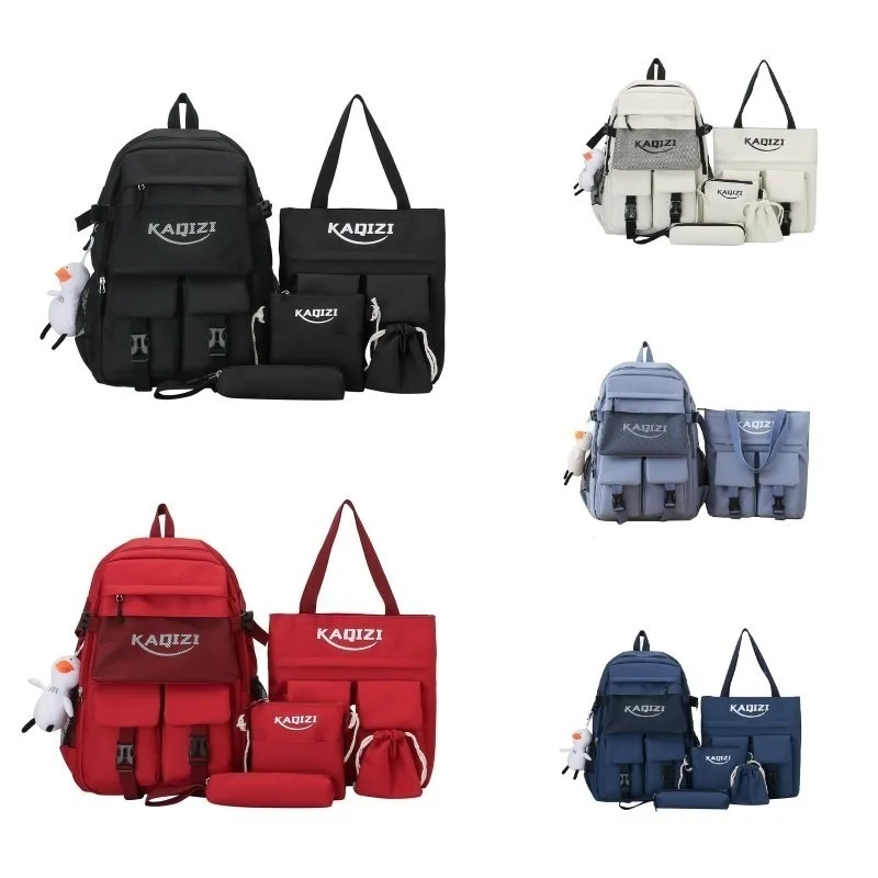 Middle School Students Back To School SchoolBag Four-Piece Set Youth Multifunctional Backpack 15 Inch Laptop Bag
Middle School Students Back To School SchoolBag Four-Piece Set Youth Multifunctional Backpack 15 Inch Laptop Bag