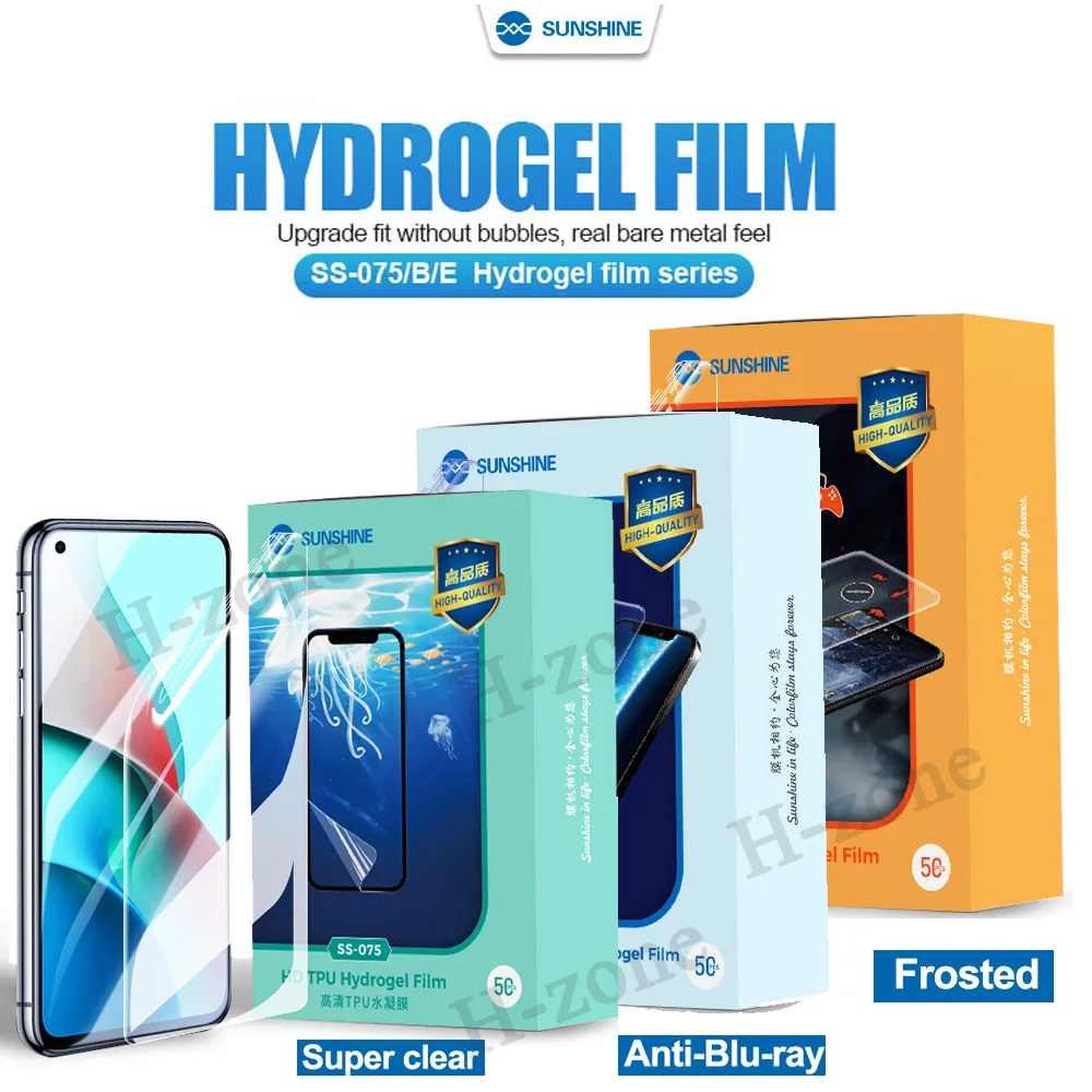 SUNSHINE 50p SS-075 Flexible Hydrogel Film for SS-890C Cutting Machine Cutter Sheet Plotter Hydrogel Screen Protector for IPHONE
SUNSHINE 50p SS-075 Flexible Hydrogel Film for SS-890C Cutting Machine Cutter Sheet Plotter Hydrogel Screen Protector for IPHONE