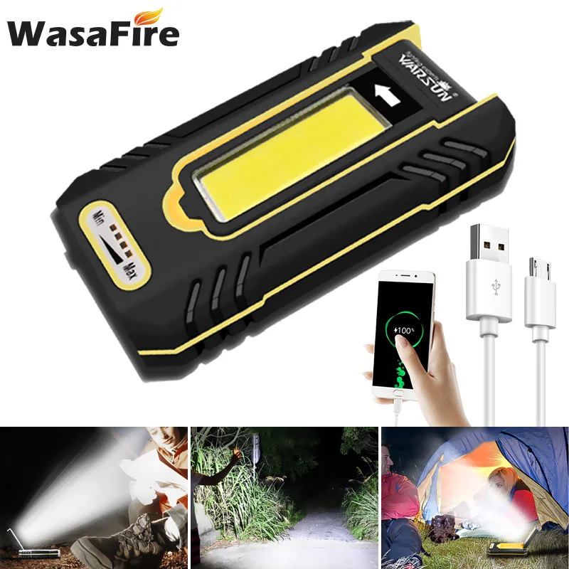 Portable Flashlights Worklight COB Rechargeable Workshop Lamp Led Lantern Flashlight With Usb Charging Outdoor Camp Lampe Torche
Portable Flashlights Worklight COB Rechargeable Workshop Lamp Led Lantern Flashlight With Usb Charging Outdoor Camp Lampe Torche