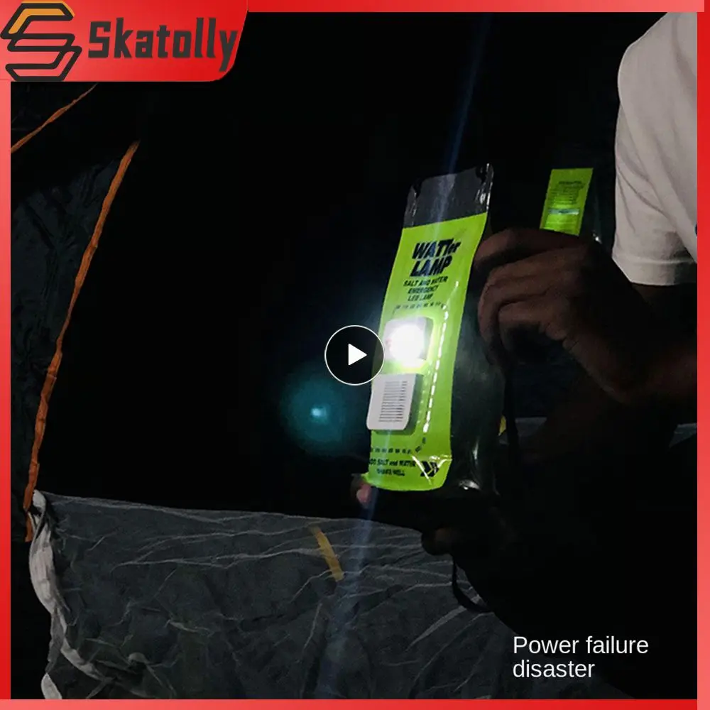 Outdoor Salt Water LED Lamp for Camping Night Fishing Lamp Waterproof Portable Energy Saving Emergency Lamp for Multi Scene 
Outdoor Salt Water LED Lamp for Camping Night Fishing Lamp Waterproof Portable Energy Saving Emergency Lamp for Multi Scene
