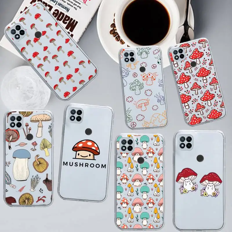 Mushroom cute cartoon Phone Case Transparent for Xiaomi redmi note x f poco 10 11 9 7 8 3 i t s E pro cover shell coque
Mushroom cute cartoon Phone Case Transparent for Xiaomi redmi note x f poco 10 11 9 7 8 3 i t s E pro cover shell coque