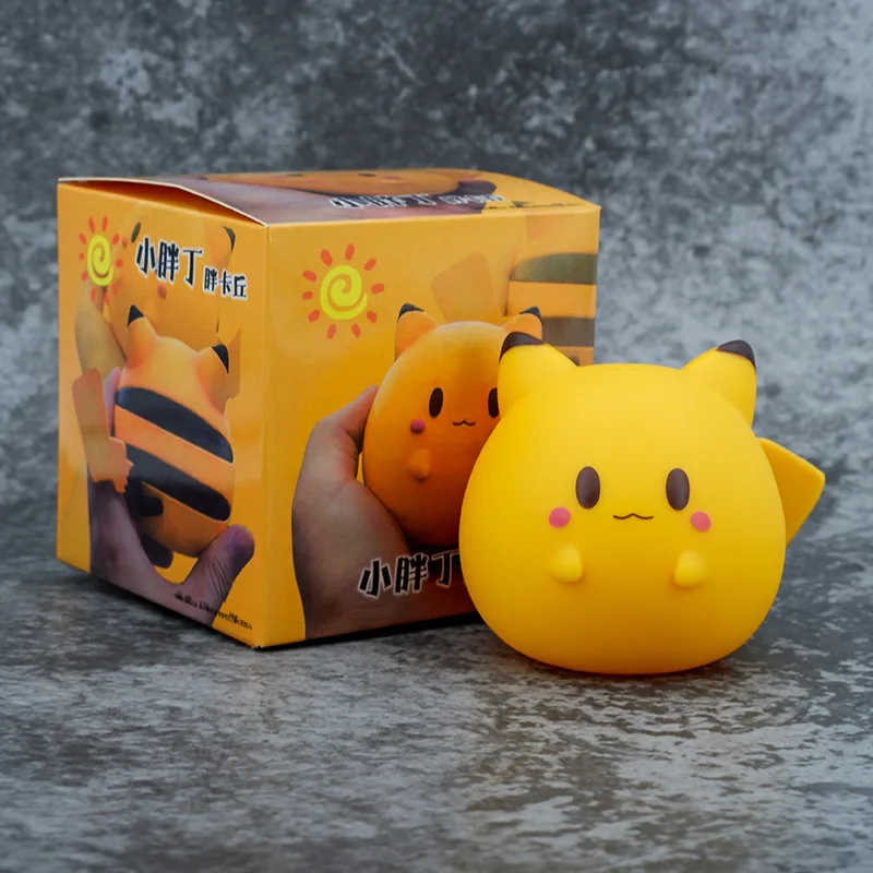 8cm Pokemon Pikachu Little Fat Ding Little Fat Dun Pikachu Doll Handmade Car Action Figure Model Toys Gift for Birthday Children
8cm Pokemon Pikachu Little Fat Ding Little Fat Dun Pikachu Doll Handmade Car Action Figure Model Toys Gift for Birthday Children