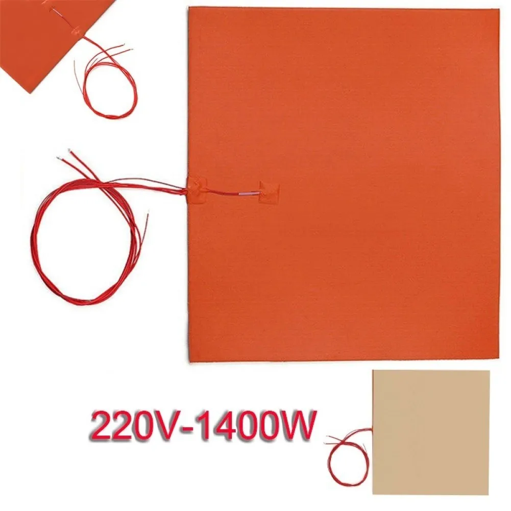 High Insulation Performance High Quality Silicone Heating Pad Silicone 220V 1400W Heated Bed Heating Heating Power
High Insulation Performance High Quality Silicone Heating Pad Silicone 220V 1400W Heated Bed Heating Heating Power