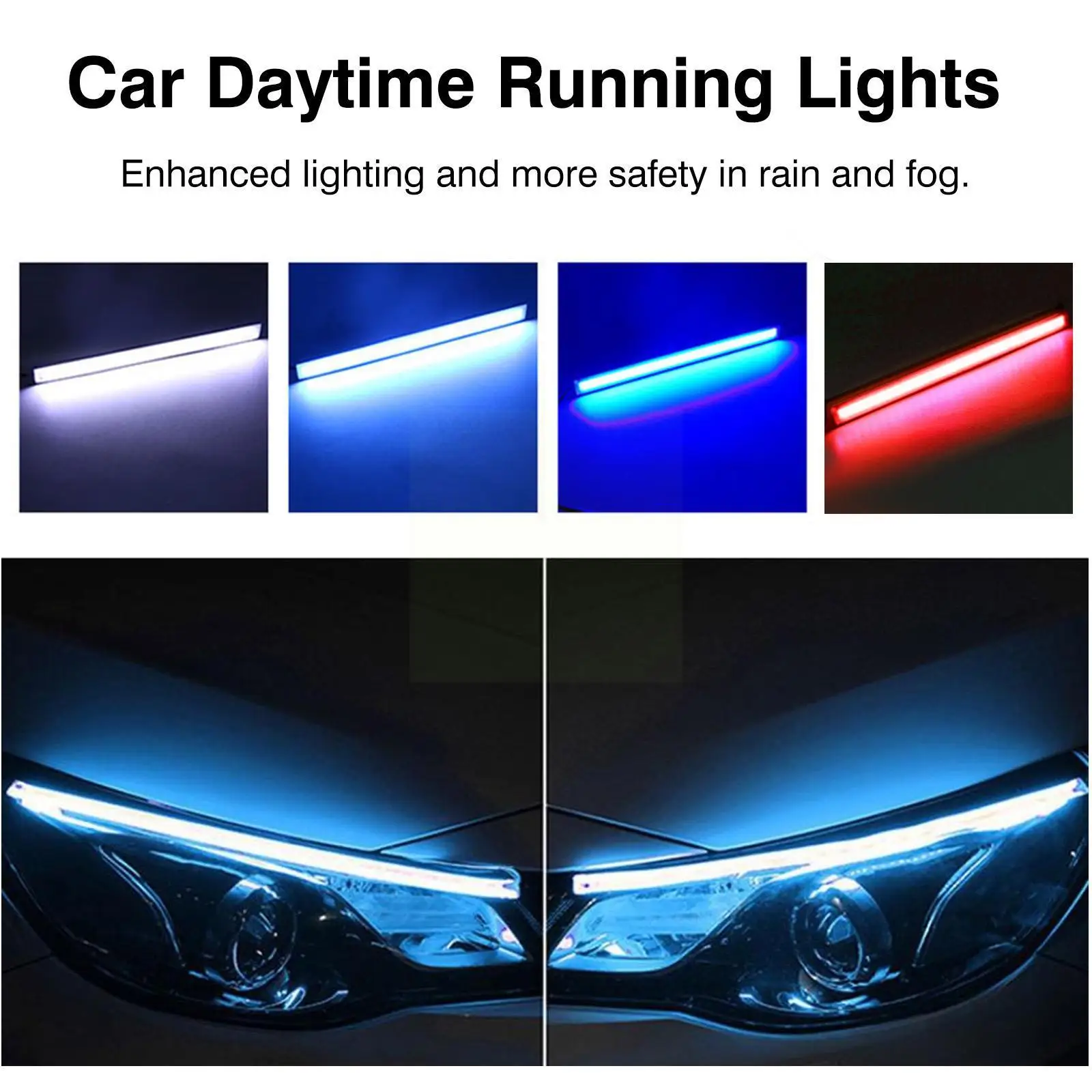 17 см Автомобильный светодиодный светильник, автомобильный налобный фонарь, украшение DRL, белый, 12 В, дневной сигнал, цветные лампы, s-образные...
17 см Автомобильный светодиодный светильник, автомобильный налобный фонарь, украшение DRL, белый, 12 В, дневной сигнал, цветные лампы, s-образные...