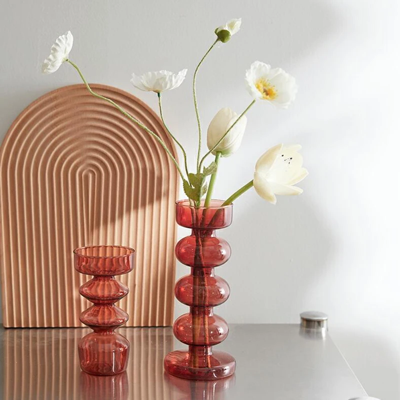 Candle Holder Home Decor Candlesticks for Candles Glass Vase Wedding Decoration Flower Vase Nordic Home Decoration Accessories
Candle Holder Home Decor Candlesticks for Candles Glass Vase Wedding Decoration Flower Vase Nordic Home Decoration Accessories