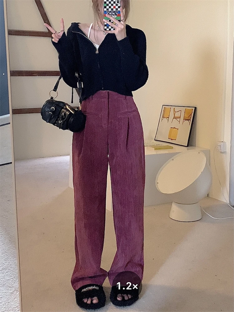 Women Spring Hooded Long Sleeve Zipper Knit Cardigan Chic Crop Top and High Waist Straight Trousers Casual Wide Leg Pants
Women Spring Hooded Long Sleeve Zipper Knit Cardigan Chic Crop Top and High Waist Straight Trousers Casual Wide Leg Pants