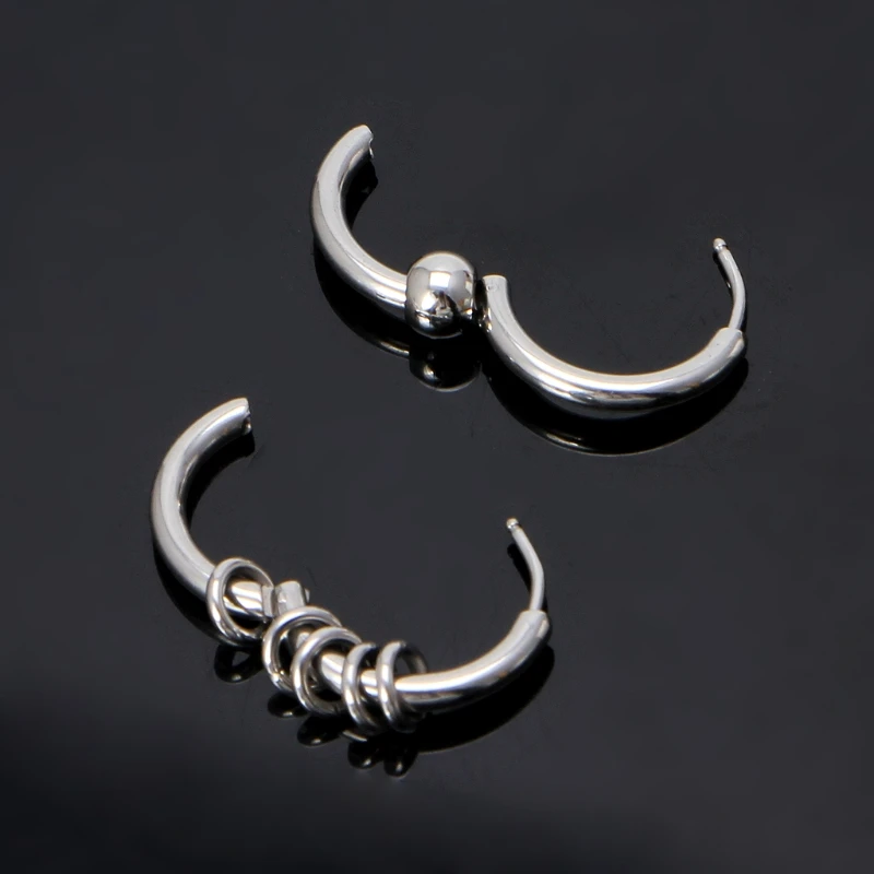 Unisex Fashion Circle Hoop Earrings Punk 8-20mm Stainless Steel Earrings for Men Women Birthday Anniversary Jewelry
Unisex Fashion Circle Hoop Earrings Punk 8-20mm Stainless Steel Earrings for Men Women Birthday Anniversary Jewelry