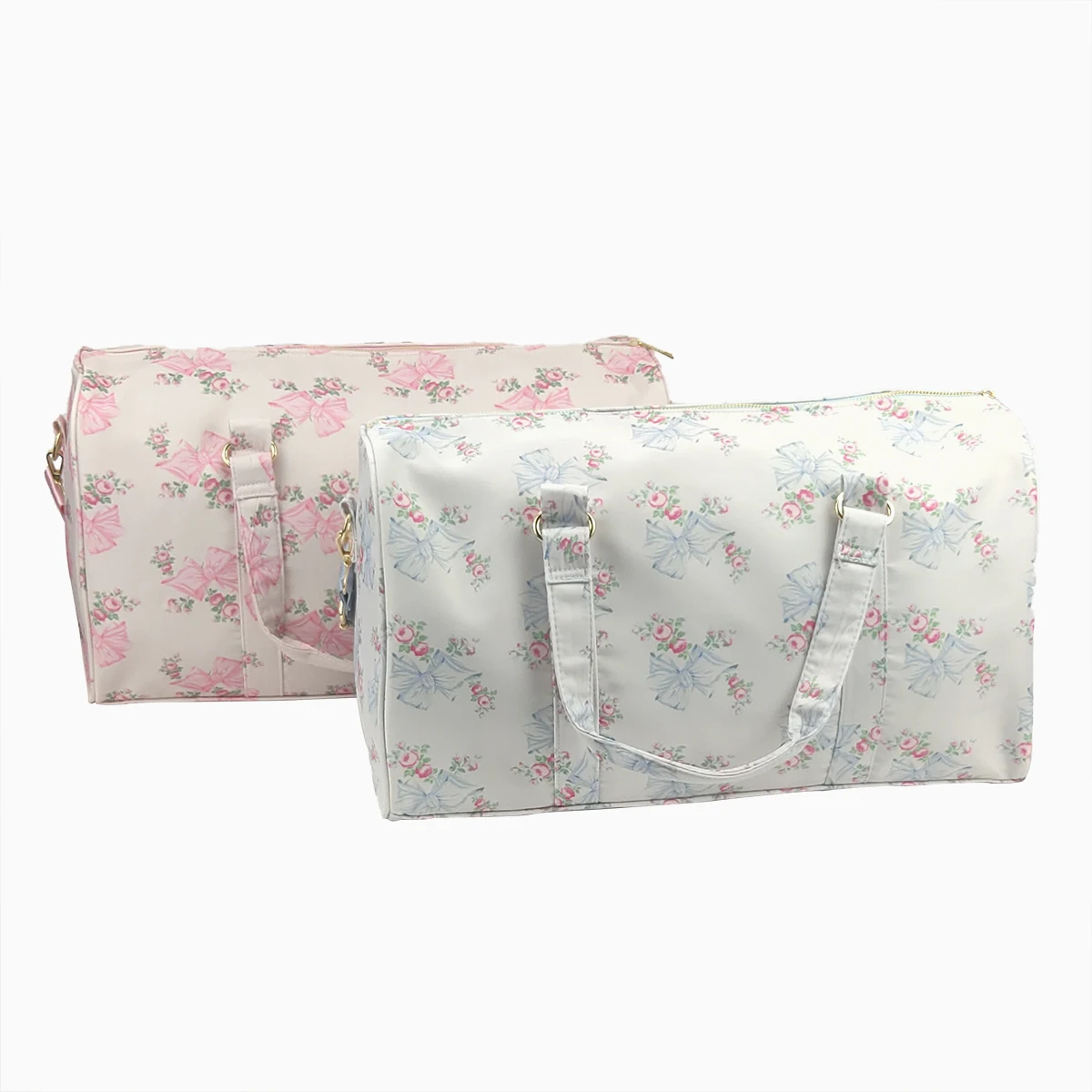 Fashion Gorgeous Nylon Waterproof Printing Powder Blue Bow Large Capacity Handbag Easy to Carry Out Travel Bag
Fashion Gorgeous Nylon Waterproof Printing Powder Blue Bow Large Capacity Handbag Easy to Carry Out Travel Bag