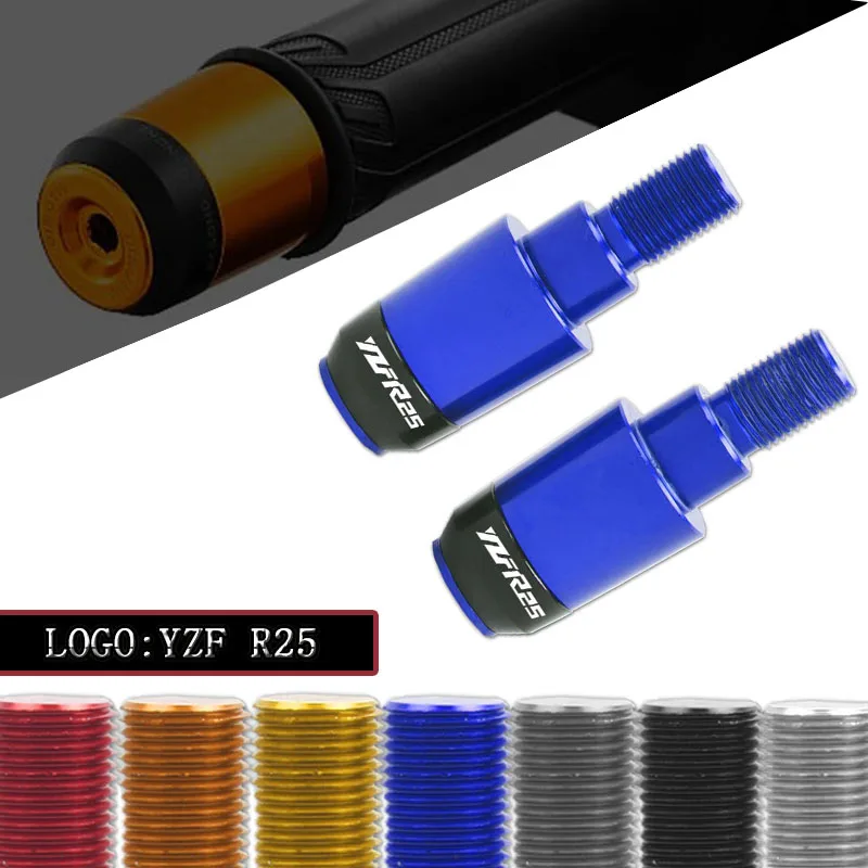 For Yamaha YZFR25 YZF R25 Motorcycle Accessories CNC Aluminum Handlebar Grips Handle Bar Cap End Plugs
For Yamaha YZFR25 YZF R25 Motorcycle Accessories CNC Aluminum Handlebar Grips Handle Bar Cap End Plugs