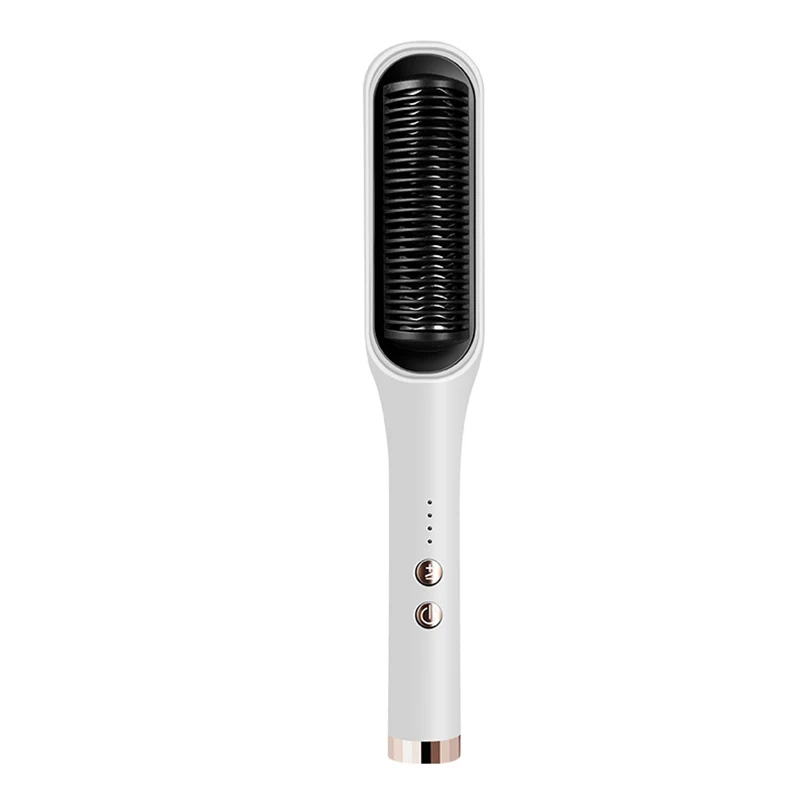 Hair Straightener Brush Electric Salon Portable Ioniciron Comb Anion Hair Straightener Brush With Temp Settings
Hair Straightener Brush Electric Salon Portable Ioniciron Comb Anion Hair Straightener Brush With Temp Settings