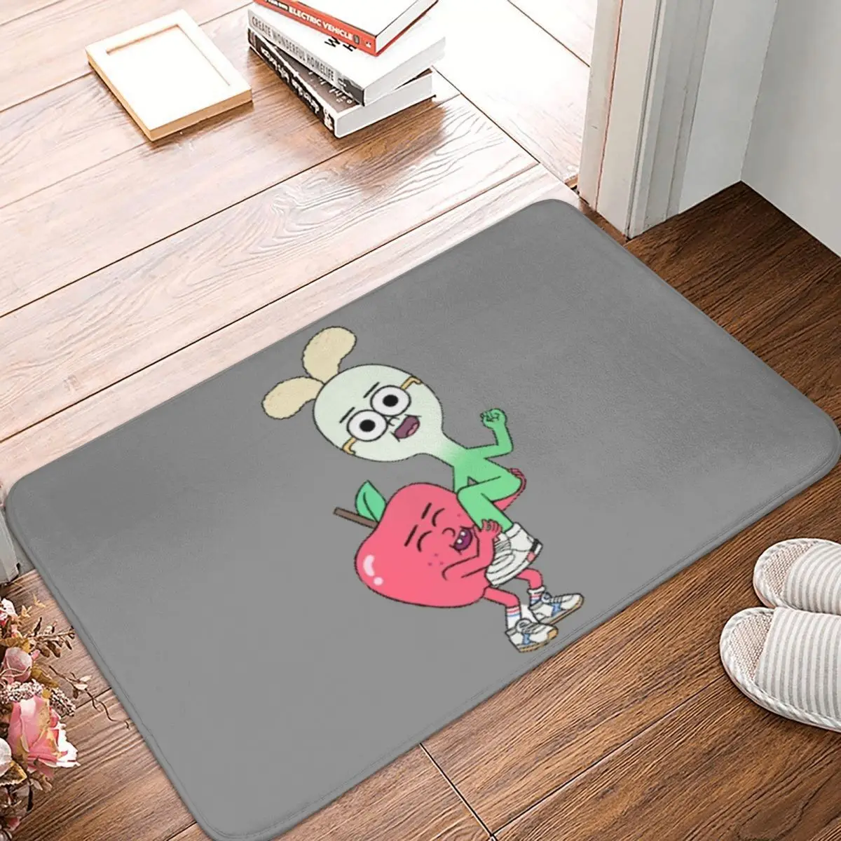 Apple And Onion Doormat Polyester Floor Mat Cushion Carpet Kitchen Entrance Home Rugs Mats Bedroom Anti-slip Footpad
Apple And Onion Doormat Polyester Floor Mat Cushion Carpet Kitchen Entrance Home Rugs Mats Bedroom Anti-slip Footpad