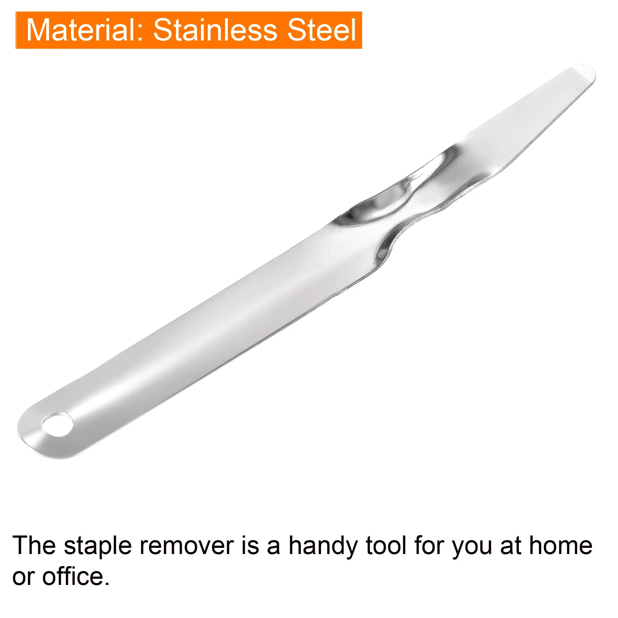 Многофункциональный портативный антистеплер из нержавеющей стали серебристого цвета
Многофункциональный портативный антистеплер из нержавеющей стали серебристого цвета