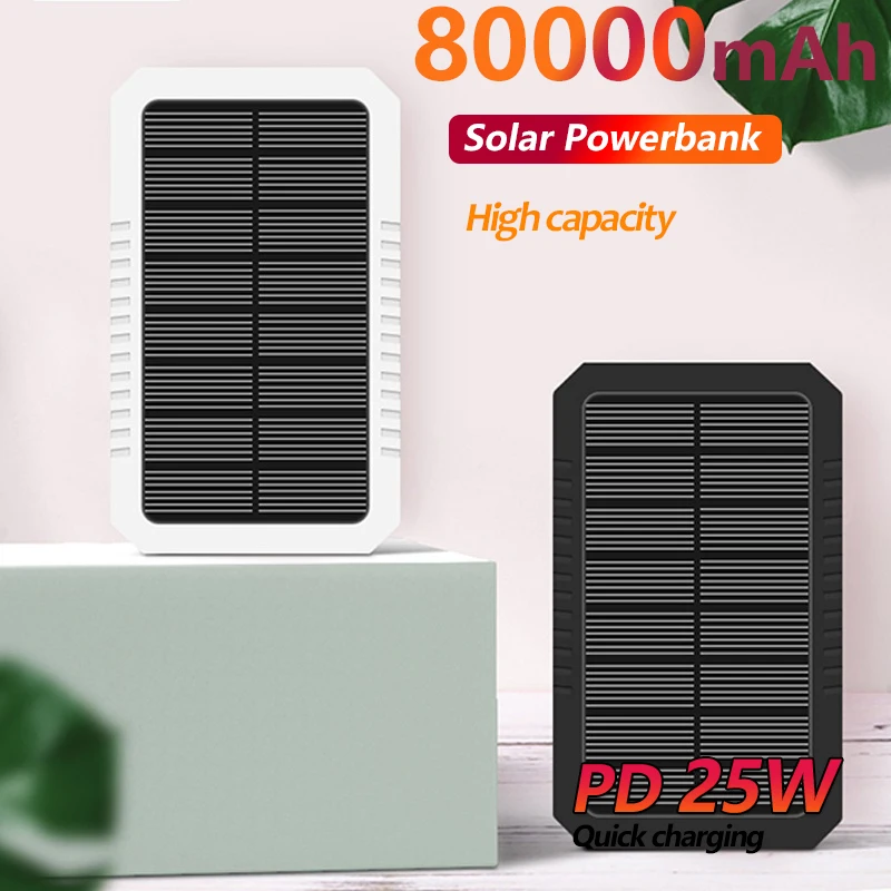 80000mAh Solar Powerbank Portable Large Capacity Fast Charging for Xiaomi Iphone Samsung Huawei External Battery LED Light 4USB
80000mAh Solar Powerbank Portable Large Capacity Fast Charging for Xiaomi Iphone Samsung Huawei External Battery LED Light 4USB