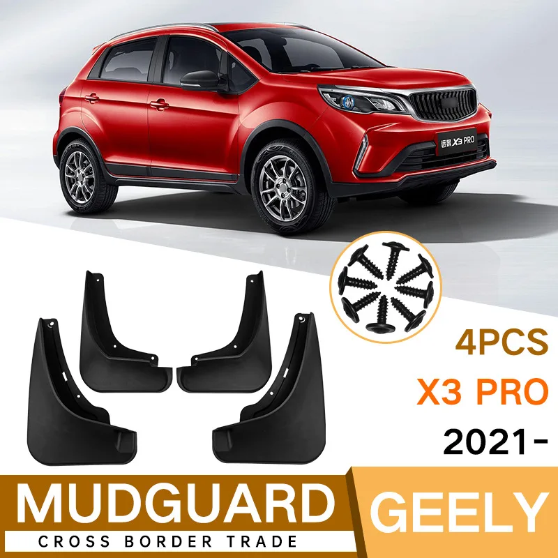 MudFlaps FOR Geely X3 PRO 2021 CAR mudguard auto SplashGuards Fender Set Parts FrontRear Automotive Accessories
MudFlaps FOR Geely X3 PRO 2021 CAR mudguard auto SplashGuards Fender Set Parts FrontRear Automotive Accessories