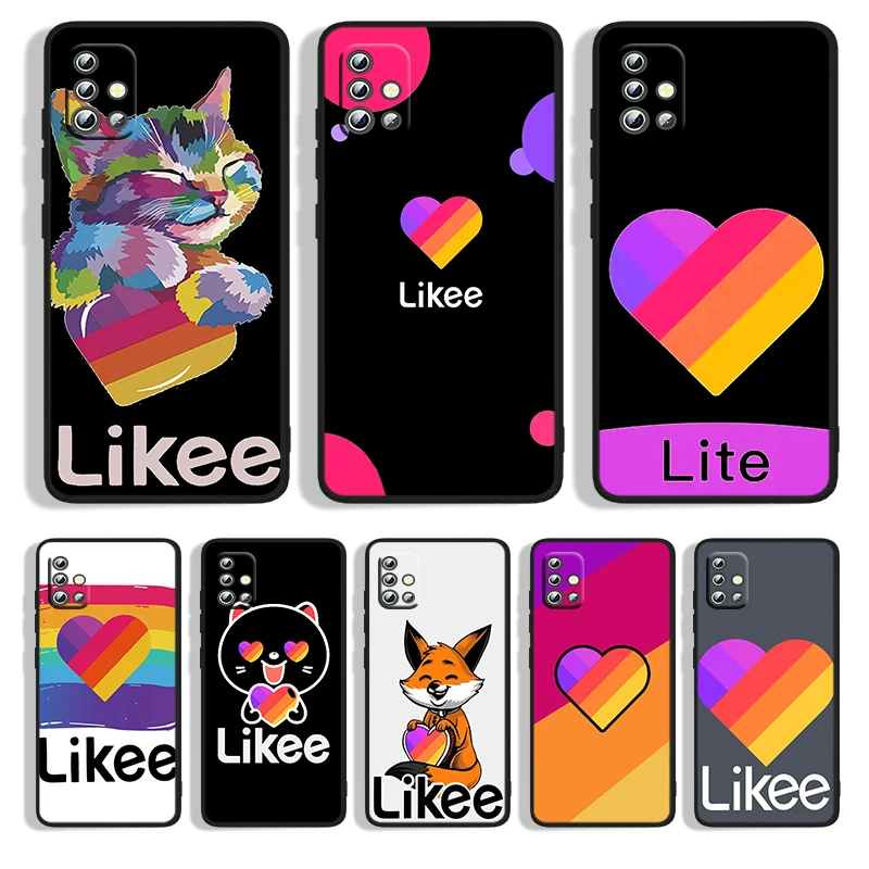 

Likee love heart Painted Bling For Samsung Galaxy A04 10 E S A10S 20 30 20S 20E 2 A40 50 54 30S 50S 60 70S 70 80 90 Black Cover