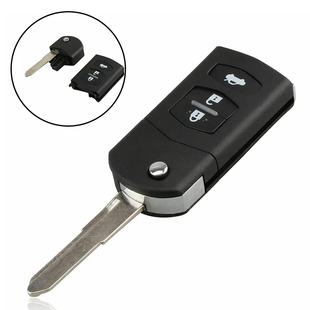 3 Buttons Key Fob Case Shell Blade Hot Sale Car Key Shell Case Smart Blade For Mazda 2 3 5 6 8 RX8 MX5 Replacement Parts
3 Buttons Key Fob Case Shell Blade Hot Sale Car Key Shell Case Smart Blade For Mazda 2 3 5 6 8 RX8 MX5 Replacement Parts