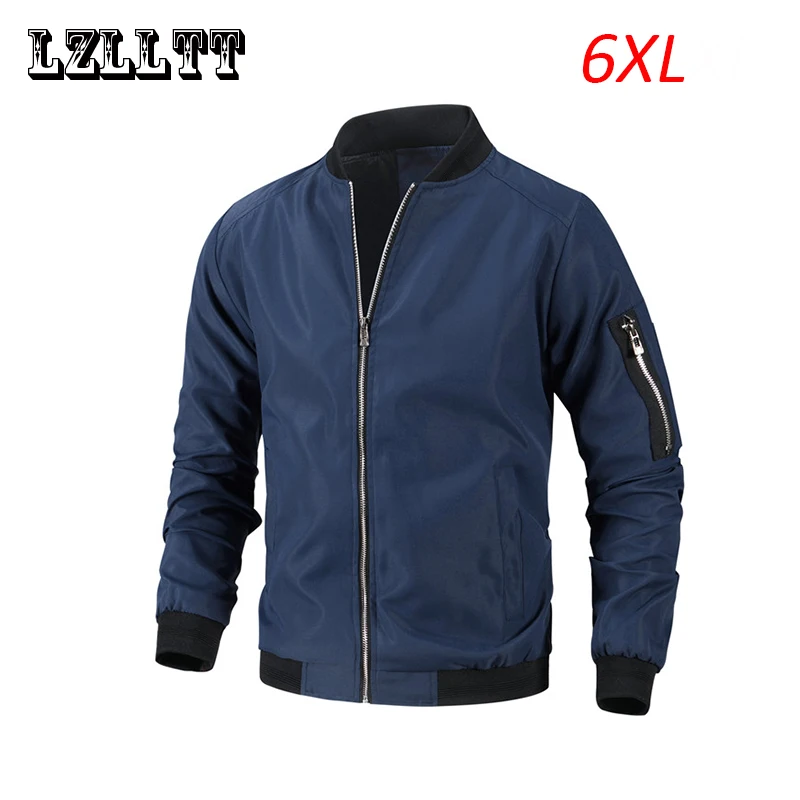 Men Solid Casual Windbreaker Bomber Jacket Coat Spring Autumn New Hot Men Windproof Outwear Slim Jacket Coats Male Plus Size 6XL
Men Solid Casual Windbreaker Bomber Jacket Coat Spring Autumn New Hot Men Windproof Outwear Slim Jacket Coats Male Plus Size 6XL